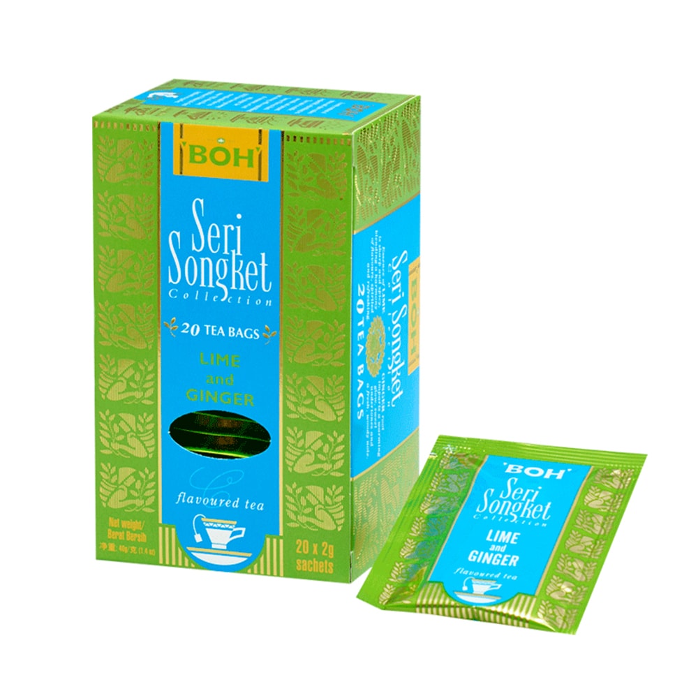 Seri Songket Lime Ginger flavored black tea