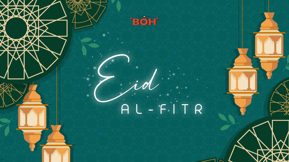 Happy Eid From BOH - Boh Tea USA